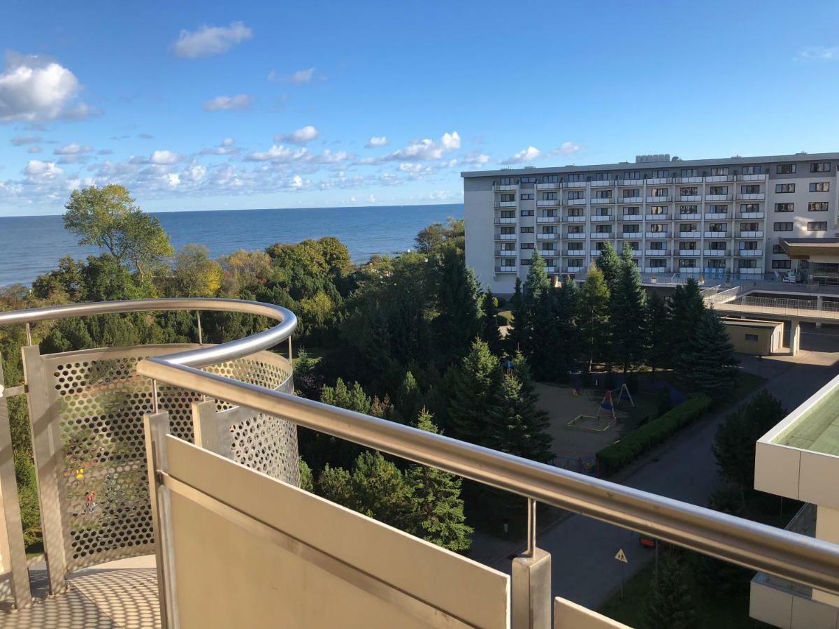 Apartament Ania Z Widokiem Na Morze W Hotelu Arka Kolberg Exterior foto